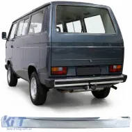 image-46-Chrome rear bumper 1.8mm top quality suitable for VW T3 79-92