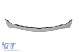 Chrome spoiler suitable for front A Design bumper type S63/S65 for Mercedes S-Class W222 2013-2017 - ABMEBX6012043