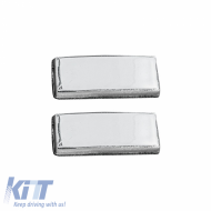 Chrome Sticker Letter 3D ''='' 2.7cm x 2.5cm 1 Piece