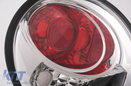 Chrome Taillights suitable for VW New Beetle HatchBack Cabrio (10.1998-05.2005)-image-6099335