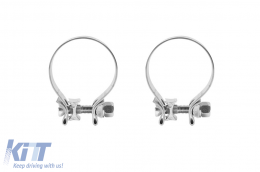 Chrome tip set type SQ7 suitable for Audi Q7 2016-2019 3.0T diesel-image-6158196