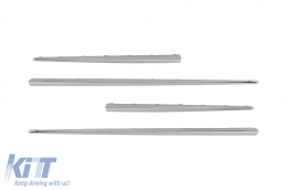 Chrome trims type S63/S65 suitable for A Design side skirts for Mercedes S-Class W222 2013-2017, long wheelbase - ABMEBX6012061