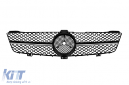 Chrome/black grille type A Design suitable for Mercedes CLS C219 2008-2010 - ABMEGR6009218