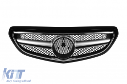 Chrome/black grille type A Design suitable for Mercedes W212 2014-2016 Classic - ABGM6027394