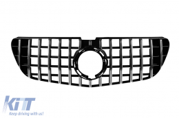 Chrome/black GT style grille suitable for Mercedes Vito W447 2020-2023 - ABMEGR6009217