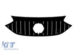 Chrome/black GT style grille suitable for Mercedes EQE V295 after 2022 - ABMEGR6009257
