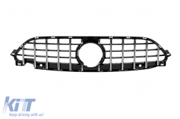 Chrome/black GT style grille suitable for Mercedes CLE C236 coupe, A236 cabriolet after 2024 - ABGM6020858
