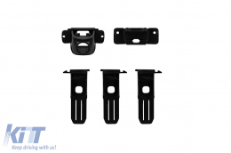 Chrome/gray diamond grille suitable for Mercedes E-Class W212 2014-2016-image-6237018