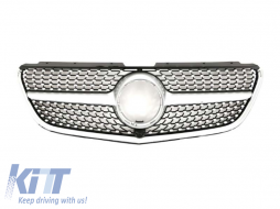 image-50-Chrom/graue Diamantgrill geeignet für Mercedes Vito W447 2014-2019