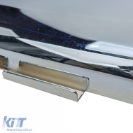 Chromleisten EU Frontstoßstange 1,8 mm 3-teilig geeignet für Mercedes SL R107 71-89-image-6204916