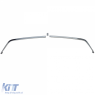 Chromleisten EU Frontstoßstange 1,8 mm 3-teilig geeignet für Mercedes SL R107 71-89-image-6204919