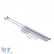 Chrompaar für Motorhaubenlift-Dämpfer geeignet für VW Golf 1 Limousine Cabriolet 74-93-image-6193522