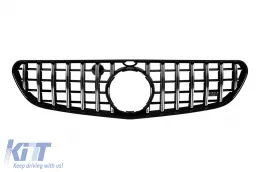image-61-Chrom/schwarzer GT-Typ Kühlergrill geeignet für Mercedes S63/S65 Coupe/Cabrio C217/A217 2014-2017