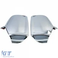 Chromspiegelkappen-Set geeignet für Mercedes Sprinter W906 und VW Crafter 2E 2006-2018-image-6194763