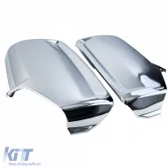 Chromspiegelkappen-Set geeignet für Mercedes Sprinter W906 und VW Crafter 2E 2006-2018-image-6194765