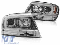 CHRYSLER JEEP GRAND CHEROKEE 99-05.05 TUBE LIGHT CHROME