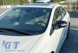 Civic FB7 Batman Mirror Cover Piano Black / 2012-2016 - DTMCH6026549