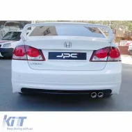 image-35-Civic FD6 Mugen Model Rear Bumper Lip Right Double Output Vacuum Plastic / 2006-2011