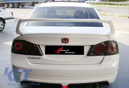 image-70-Civic FD6 Mugen RR Rear Trunk Spoiler Raw ABS / 2006-2011 (4 Pieces)