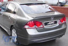 image-39-Civic FD6 Rear Trunk Anatomic Spoiler Raw Surface ABS / 2006-2011