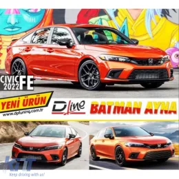 image-74-Civic FE Batman Spiegelabdeckung Klavierlack / 2022 Nach