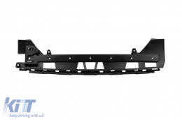 CLA45 type diffuser with black tips suitable for rear A Design bumper on Mercedes CLA C118 after 2019, black lacquer, -oo--oo--image-6237560