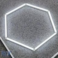 Éclairage hexagonal LED pour garage, atelier, showroom 6500K 4,85 x 2,44m-image-6208710