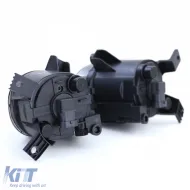 Clear Glass Fog Light Set Black Smoke for Audi A3 8P1 8P7 A4 B7 8E B6 8H-image-6278496