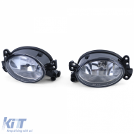 Clear glass fog light set for Mercedes W204 W164 W463 W209 W219 W169 W211-image-6209981