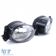 Clear glass fog light set for Mercedes W204 W164 W463 W209 W219 W169 W211-image-6209982