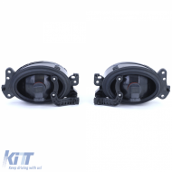 Clear glass fog light set for Mercedes W204 W164 W463 W209 W219 W169 W211-image-6209985