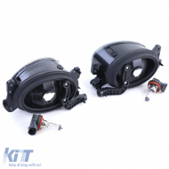 Clear glass fog light set for Mercedes W204 W164 W463 W209 W219 W169 W211-image-6209986