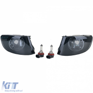 Clear glass fog lights black smoke fits for 3 Series BMW E92 E93 coupe convertible - ODFLB6012351