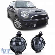 Clear Glass Fog Lights Black Smoke for Mini R55 R56 R57 R58 R59 06-13 - ODFLM6013750
