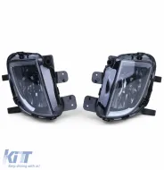 Clear Glass Fog Lights Black Smoke for VW Golf VI 6 GTI GTD 08-11-image-6276634