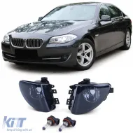 image-25-Clear glass fog lights black smoke set suitable for 5 Series BMW F10 F11 10-13