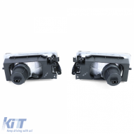 Clear glass fog lights H1 pair suitable for BMW 3 Series E36 including M3 90-99-image-6209256