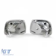 Clear glass front indicator turn signal set for VW Bus T4 GP Caravelle Multivan 1996-2003-image-6327035