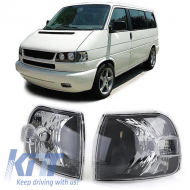 Clear glass indicator black for VW Bus T4 Multivan Caravelle from 96