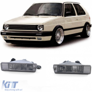 Clear glass indicators smoke with parking light for VW Golf 2 GL 89-92 - ODLV6012819
