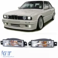 image-72-Clear glass indicators white with parking light and bulbs for 3 Series BMW E30 1987-1993