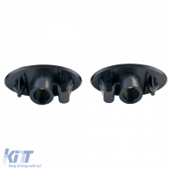 Clear glass side indicator black for Peugeot 107 206 SW CC 307 407 607 Toyota Aygo-image-6209457