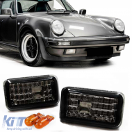 image-55-Clear glass side indicator black for Porsche 911 924 944 964 993