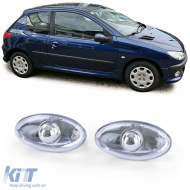 image-44-Clear glass side indicator chrome for Peugeot 107 206 SW CC 307 407 607 Toyota Aygo