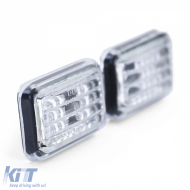Clear glass side indicator chrome for Porsche 911 924 944 964 993-image-6209352