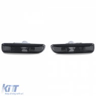 Clear glass side indicators black smoke suitable for 3 Series BMW E46 98-03-image-6257319