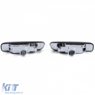 Clear glass side indicators black smoke suitable for 3 Series BMW E46 98-03-image-6257320