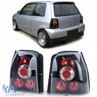 Clear glass tail lights black for VW Lupo + Seat Arosa - ODTLS6029728