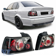 image-21-Clear glass tail lights black suitable for 3 Series BMW E36 Sedan 1990-1998