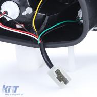 Clear glass tail lights full chrome for Peugeot 206 CC Coupe Cabrio 00-08-image-6258871